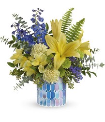 Seaside Sunshine Bouquet Cottage Florist Lakeland Fl 33813 Premium Flowers lakeland